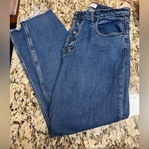 Abercrombie High Rise Mom Jean